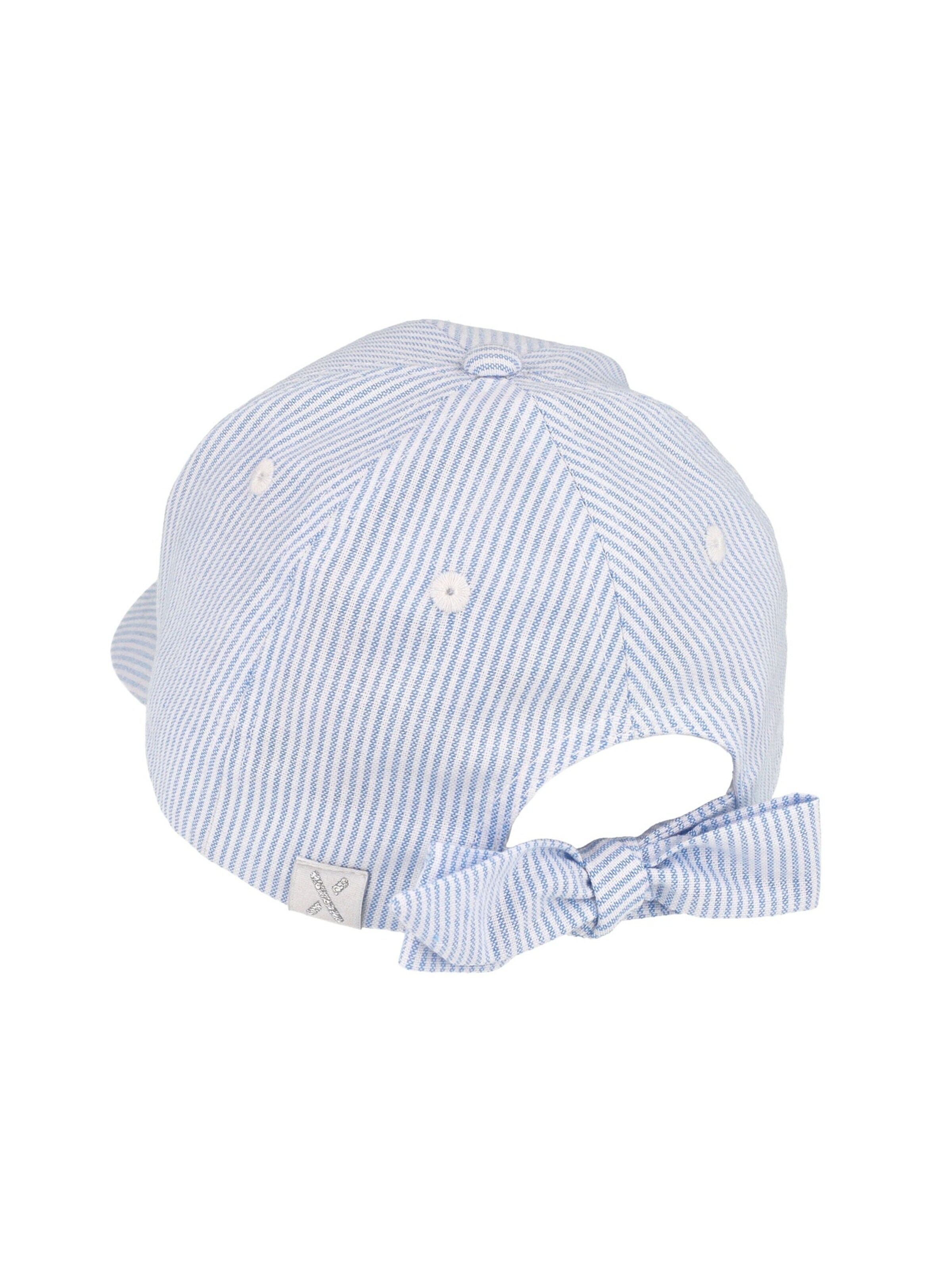 MAXIMO Hat 'KIDS GIRL-Cap Schleife Schleife hinten' in Blue