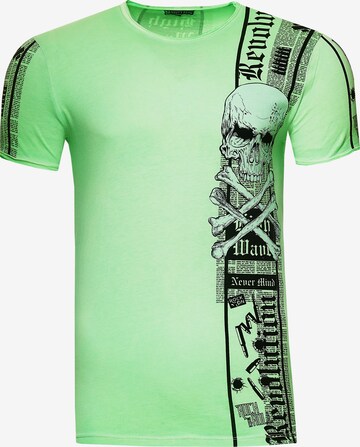 Rusty Neal Shirt in Green: front