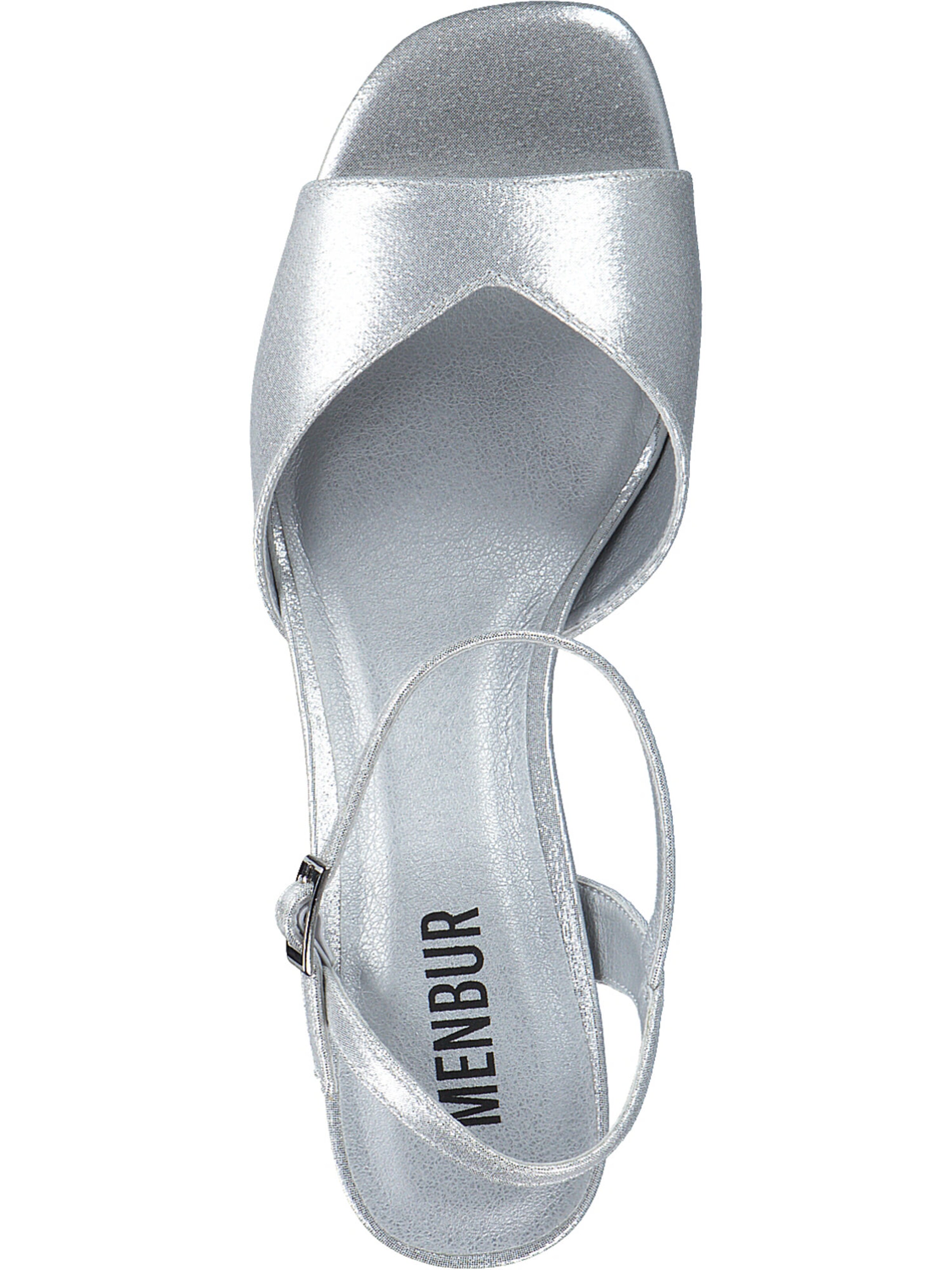 MENBUR Sandal '25600' in Silver