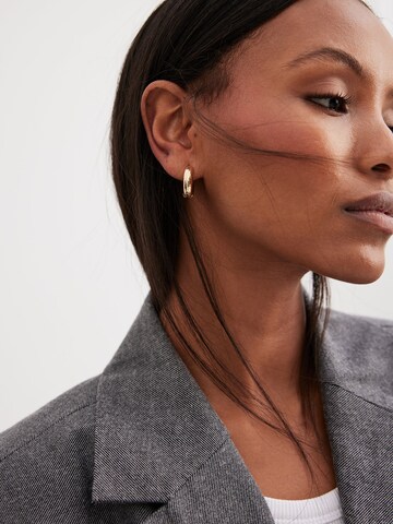 NA-KD Earrings in Gold: front