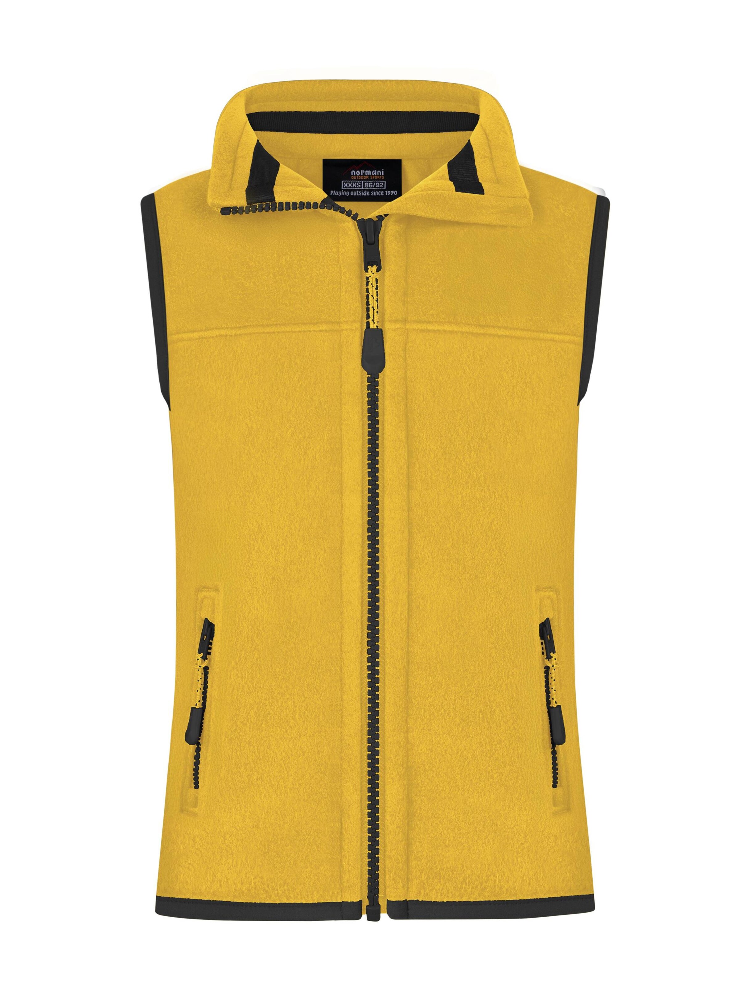 normani Sports vest in Yellow