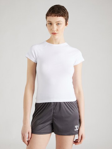 T-shirt 'Katinka' Noisy may en blanc : devant