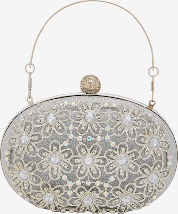 FELIPA Clutch in Zilver: voorkant