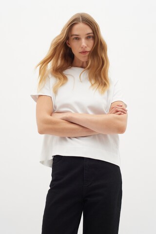 T-shirt 'Luke' InWear en blanc : devant