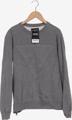 GUESS Sweatshirt & Zip-Up Hoodie in XXS in Grey: front