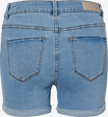 VERO MODA Slimfit Jeans 'Hot Seven' in Blau