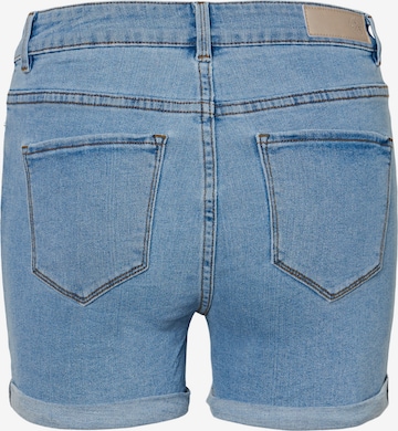 VERO MODA Slimfit Jeans 'Hot Seven' in Blauw