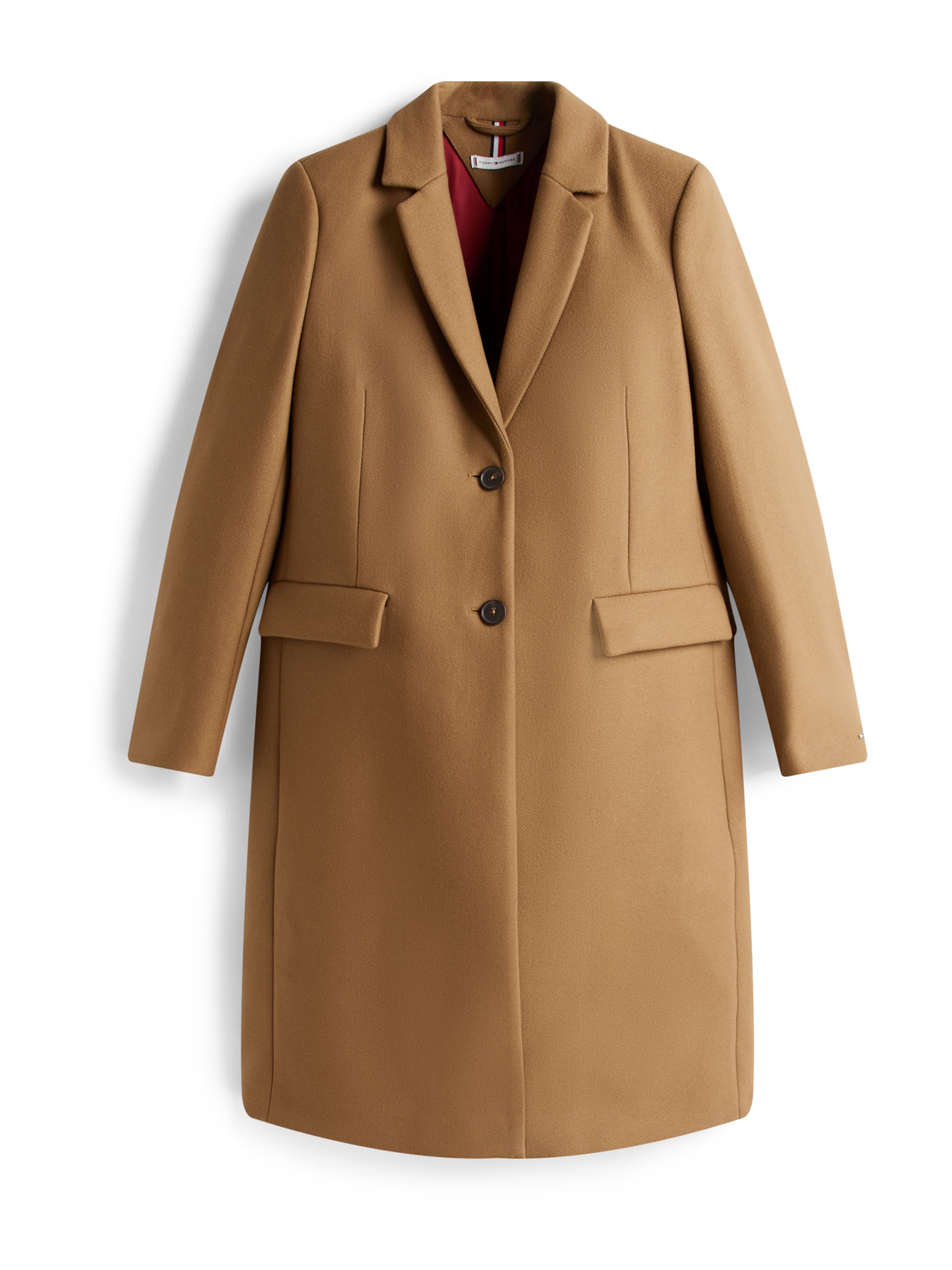 TOMMY HILFIGER Tussenmantel in Bruin: voorkant