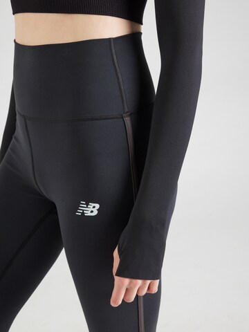 new balance Skinny Sports trousers 'WP51185' in Black