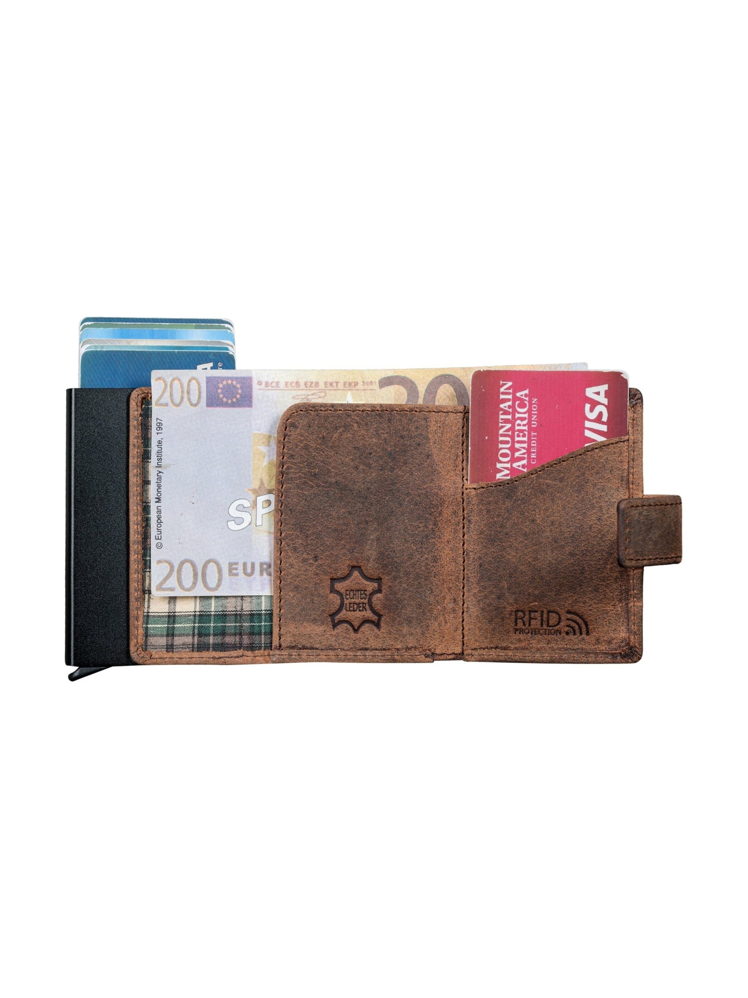Benthill Wallet 'Etui' in Brown