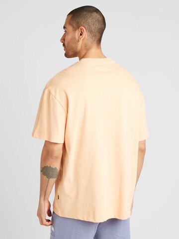 JACK & JONES T-Shirt 'Harvey' in Orange