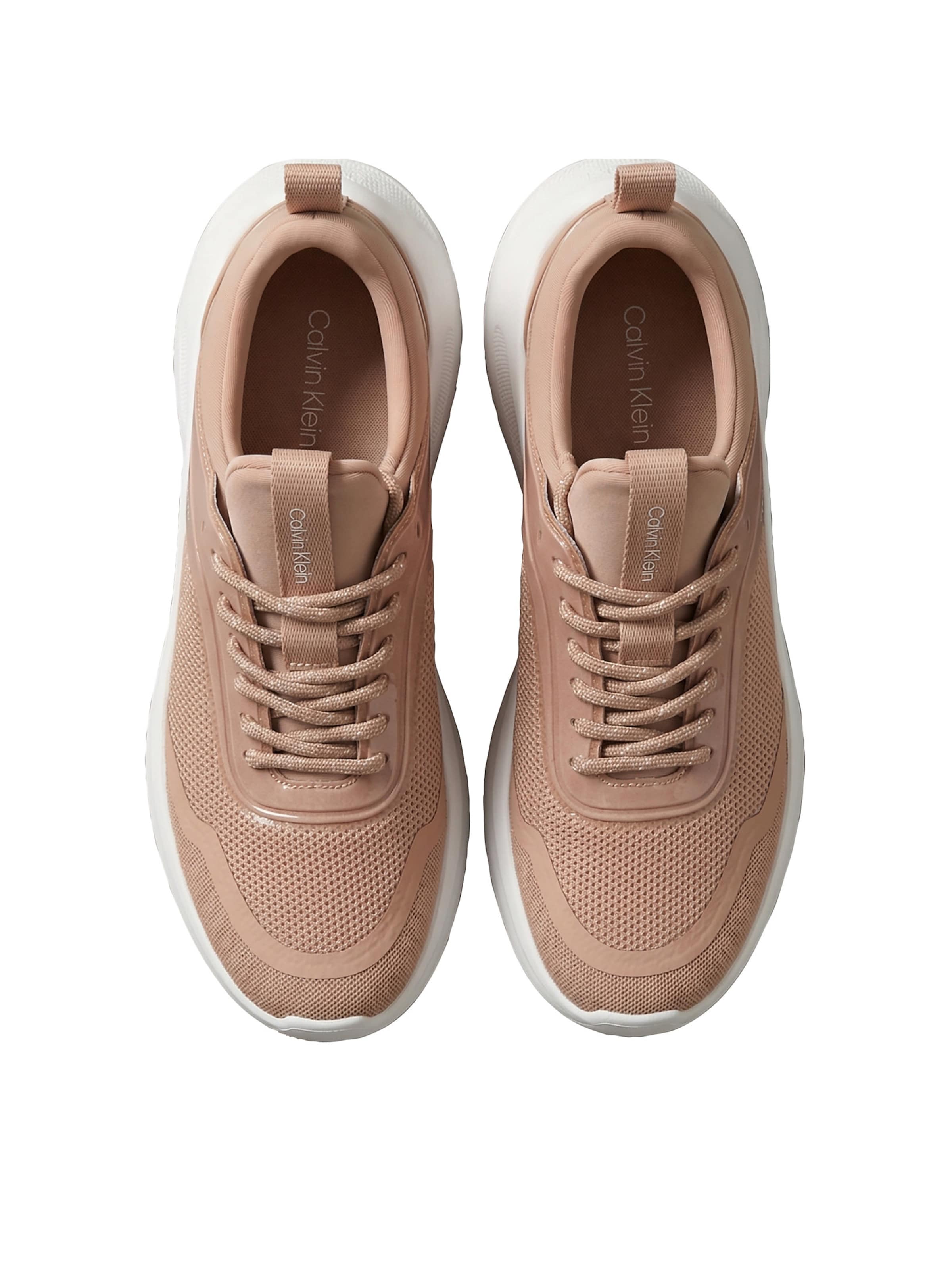 Calvin Klein Regular Sneaker in Beige