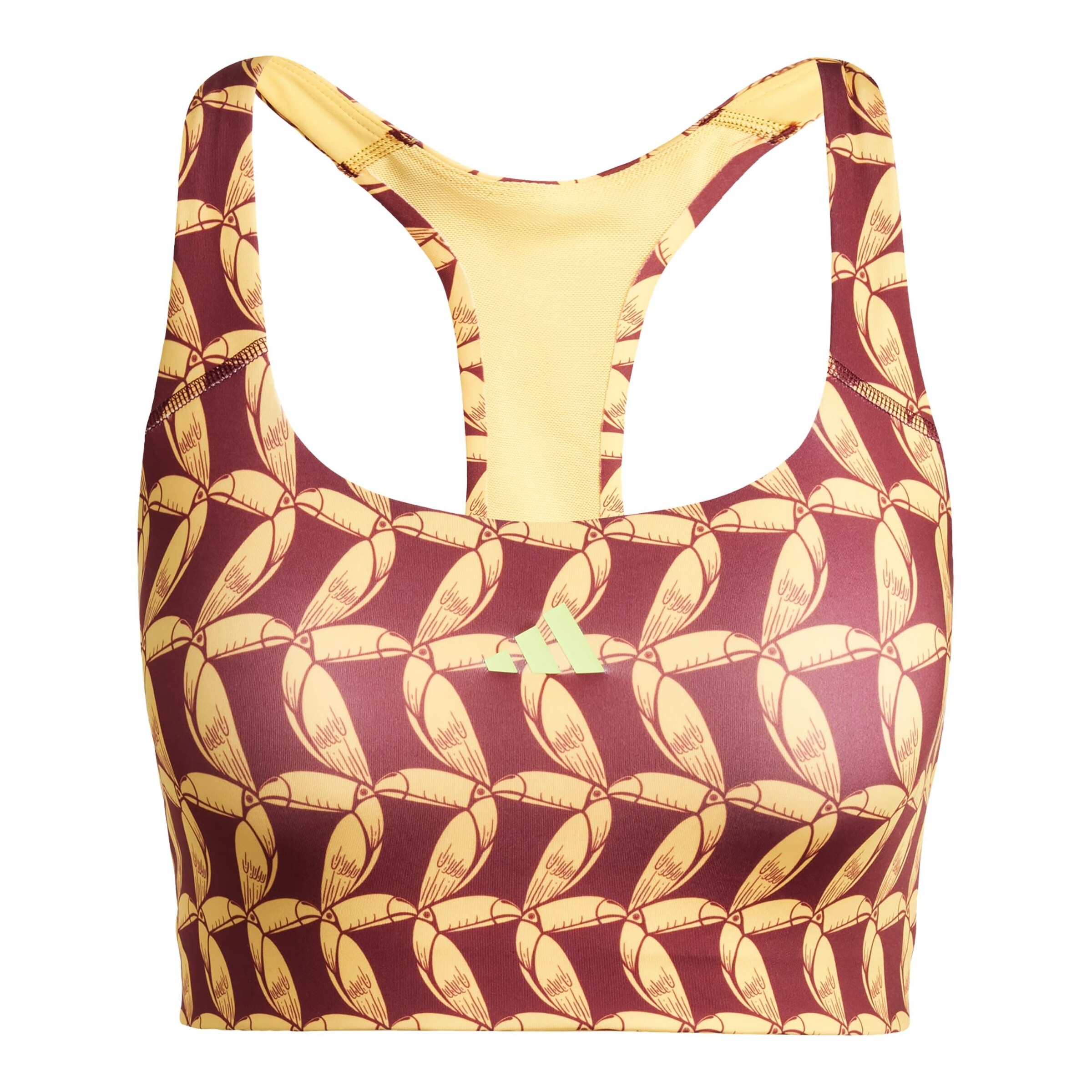 Bustier Soutien-gorge de sport 'Adidas x Farm Rio' ADIDAS PERFORMANCE en rouge : devant