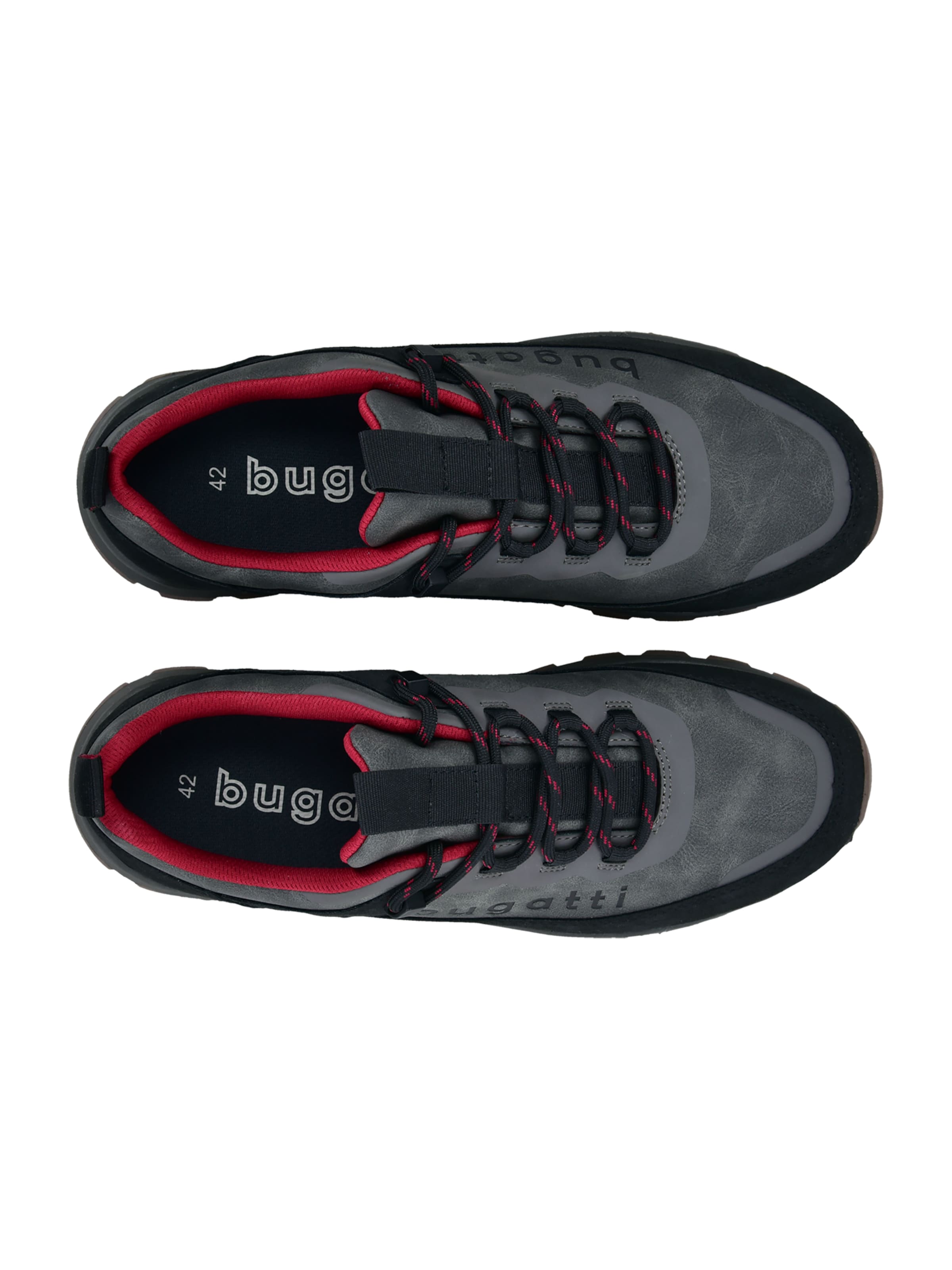 bugatti Matalavartiset tennarit värissä musta