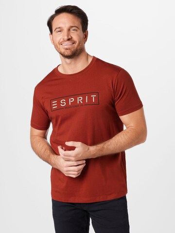 ESPRIT Shirt in Rood: voorkant