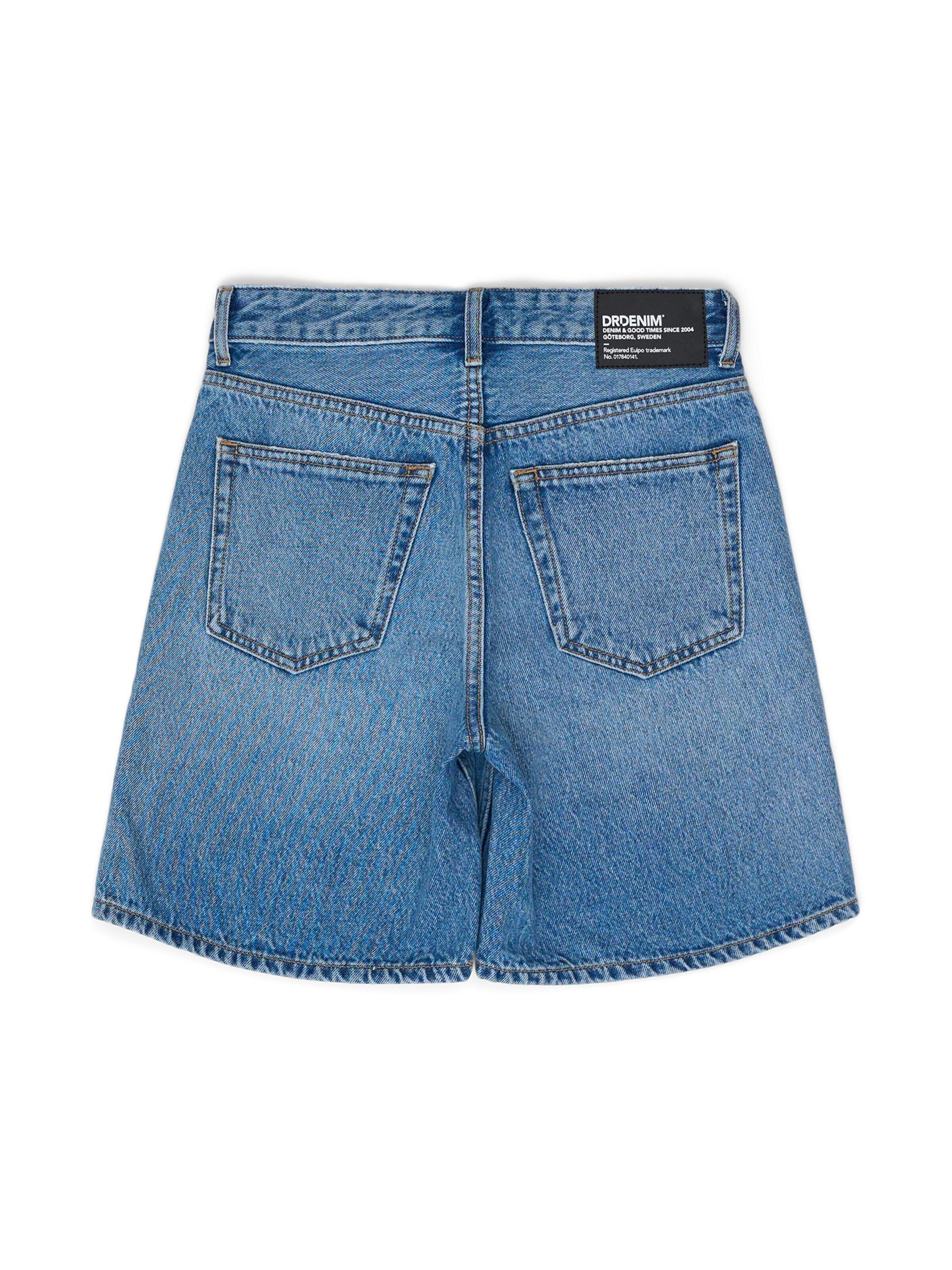 Dr. Denim Regular Jeans 'Arch Shorts'‌‌‌ in Blau