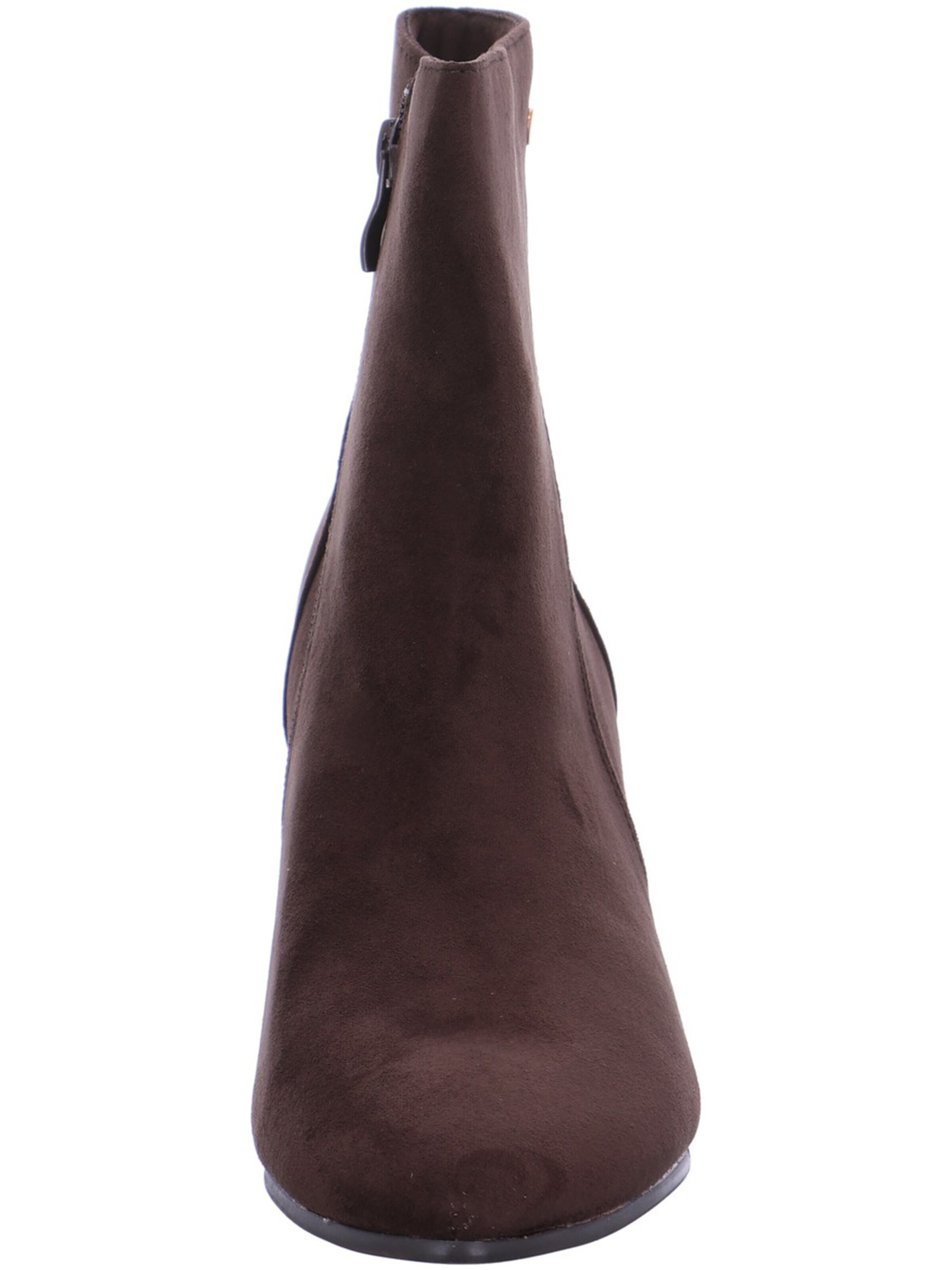 QUEEN'S Ankle Boots in Brown