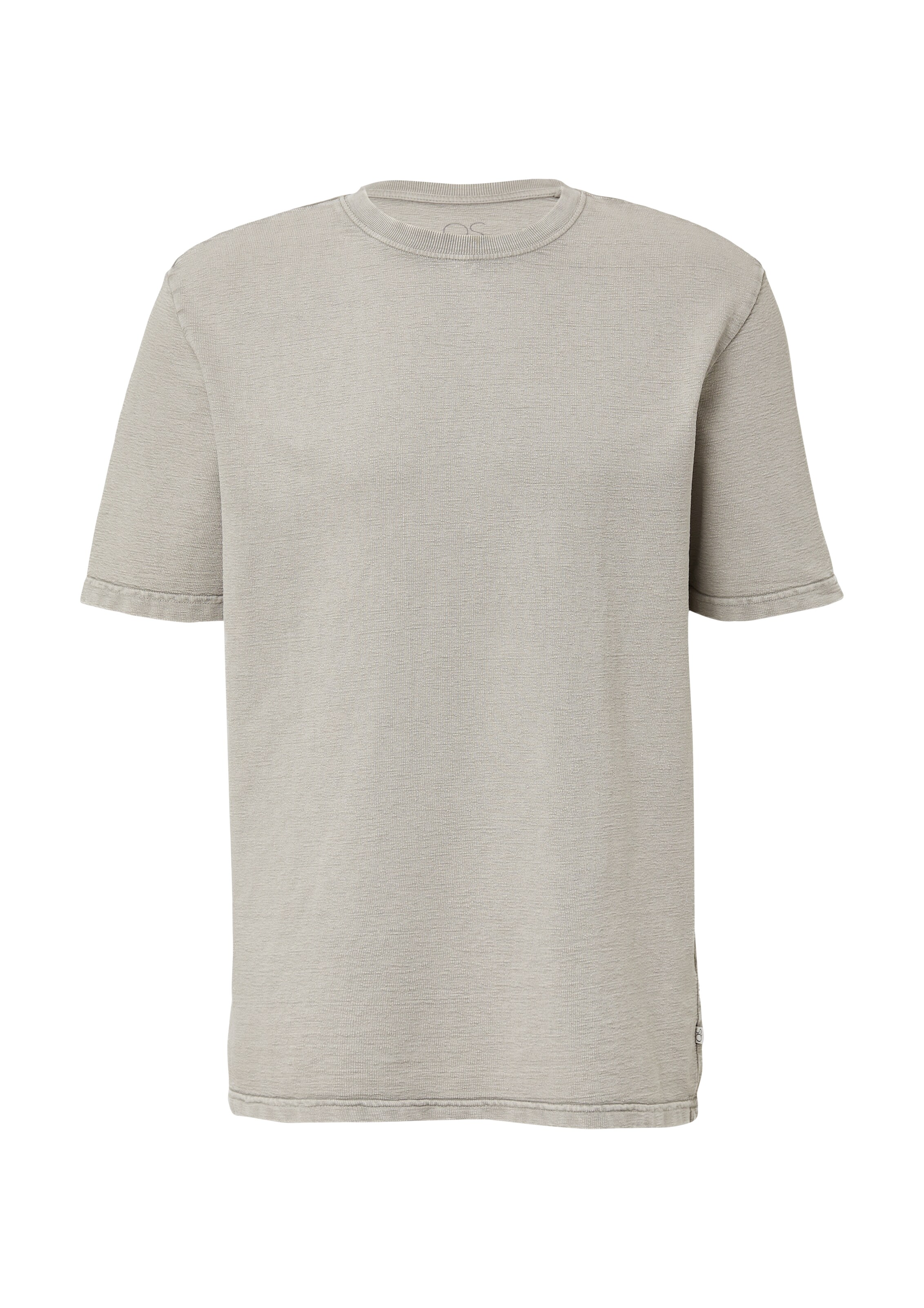 T-Shirt QS en gris : devant
