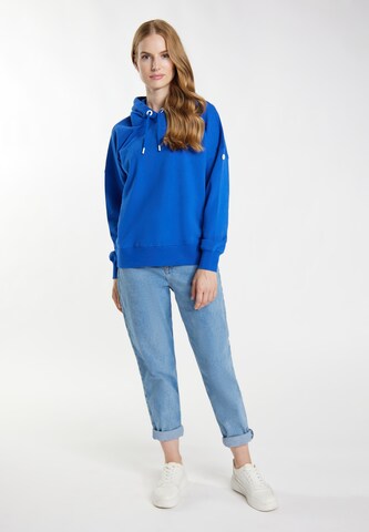 DreiMaster Maritim - Sweatshirt 'Eissegler' em azul