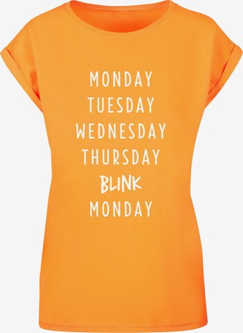 Mister Tee Shirt in Orange: front