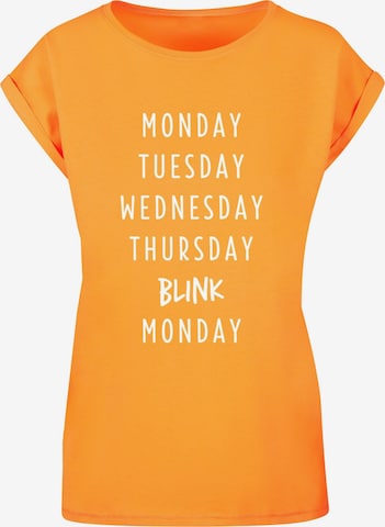 Maglietta di Mister Tee in arancione: frontale