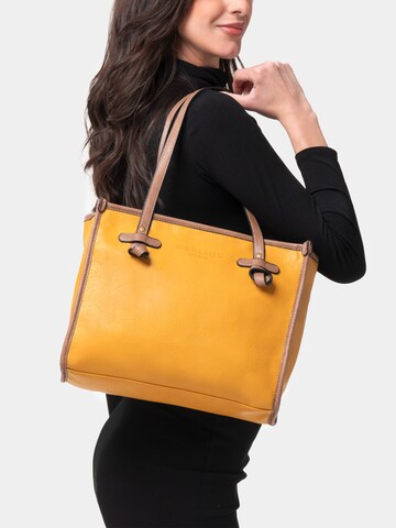 Herling Handtasche 'Isadore' in Gelb