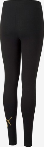 PUMA Skinny Leggings 'ESS+' in Black