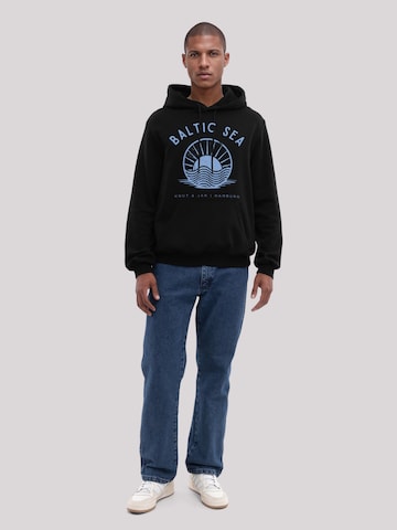 Sweat-shirt 'Baltic Sea Knut und Jan' F4NT4STIC en noir