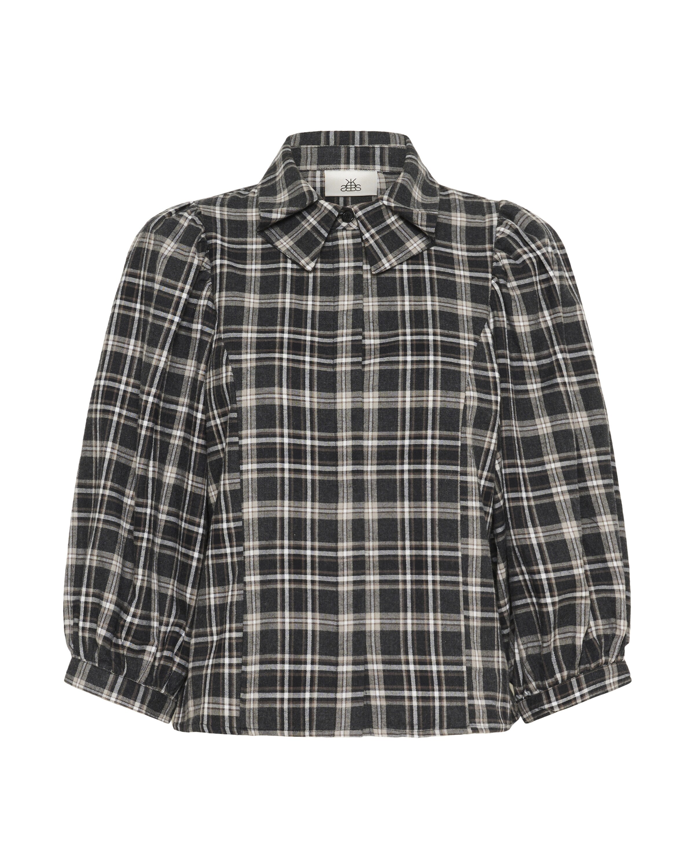 KAREN BY SIMONSEN Blouse 'Elis' in Zwart: voorkant