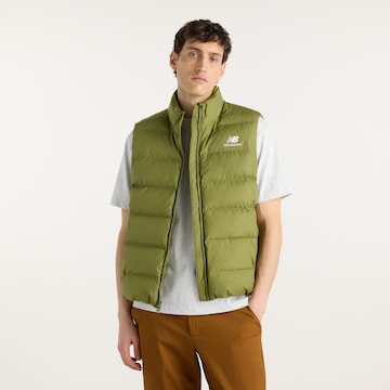 new balance - Chaleco 'Boston' en verde: frente