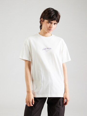 T-shirt oversize 'FIREMADE' VANS en blanc