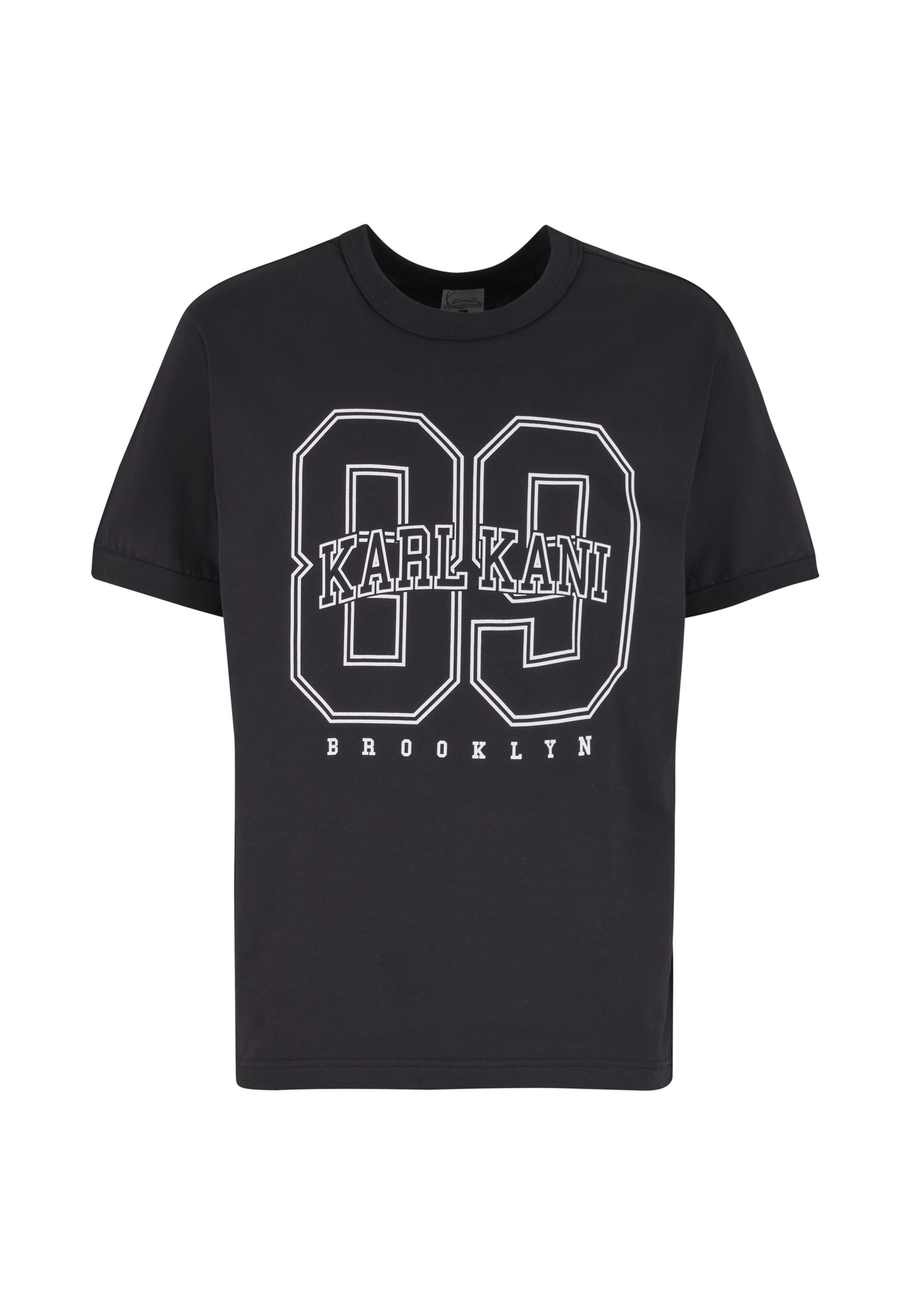 Karl Kani Shirt 'College 89' in Zwart: voorkant