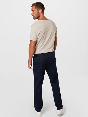 Coupe slim Pantalon 'Milano Drake' Clean Cut Copenhagen en bleu