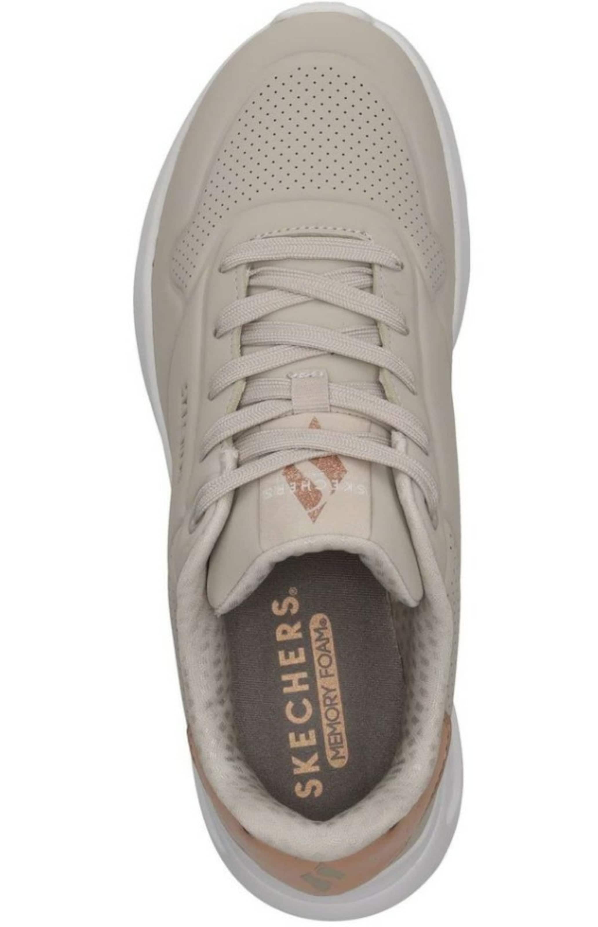 SKECHERS Platform trainers in Beige