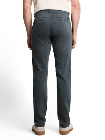 TOM TAILOR Slimfit Παντελόνι τσίνο 'SIMON' σε πράσινο