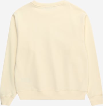 Calvin Klein Jeans Sweatshirt 'SERENITY' i vit