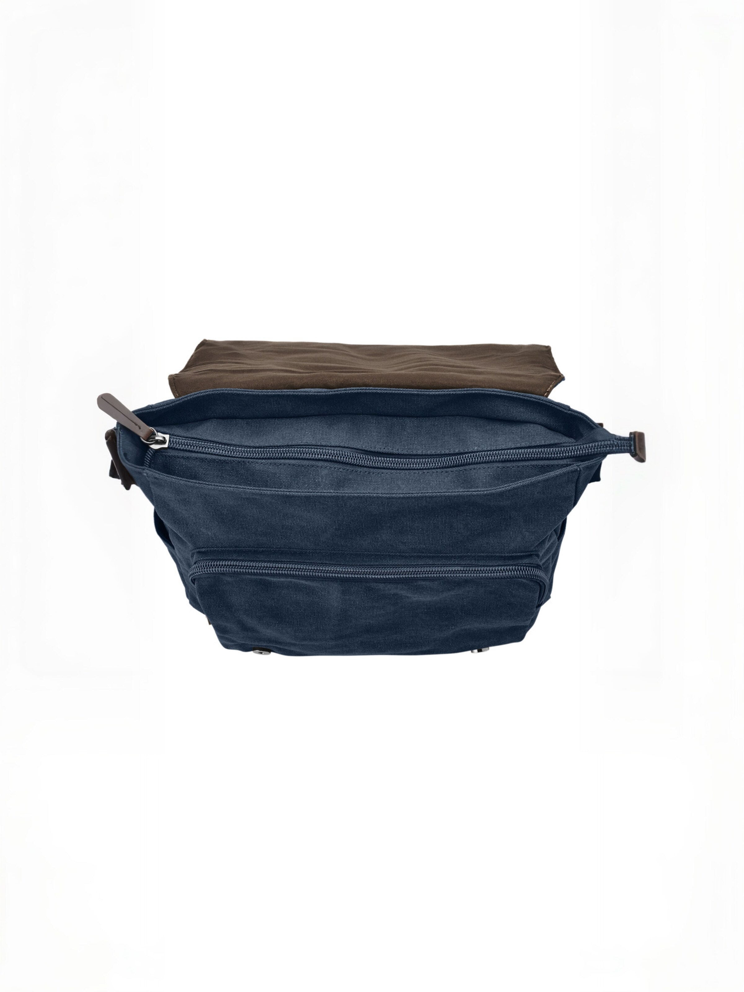 Borsa a tracolla ' Wanderer ' di Trendhim in blu: superiore
