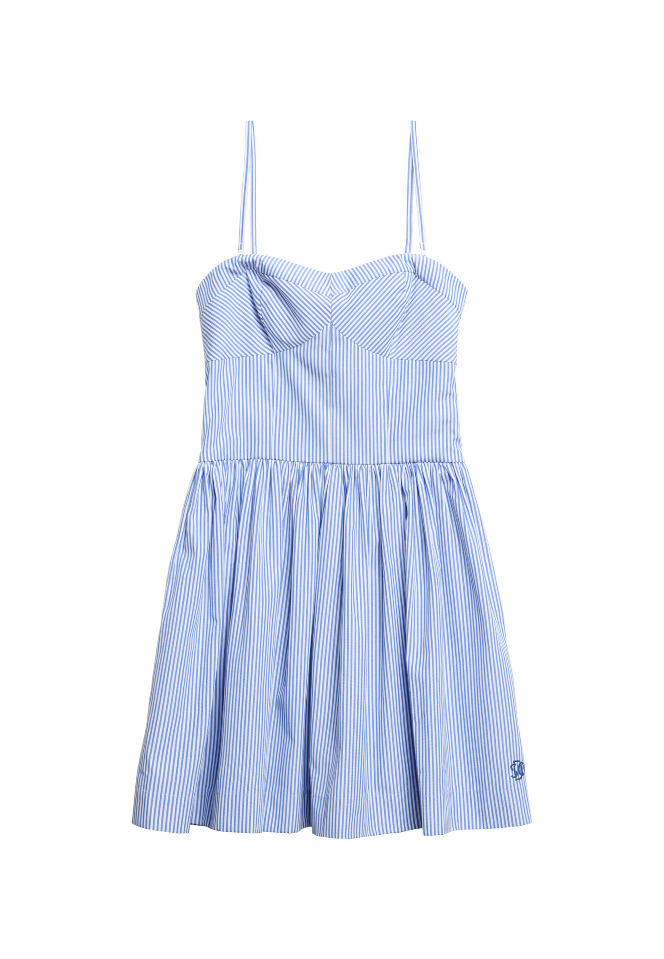 Superdry & Co Zomerjurk in Blauw: voorkant