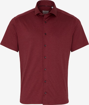 ETERNA Button Up Shirt in Red: front