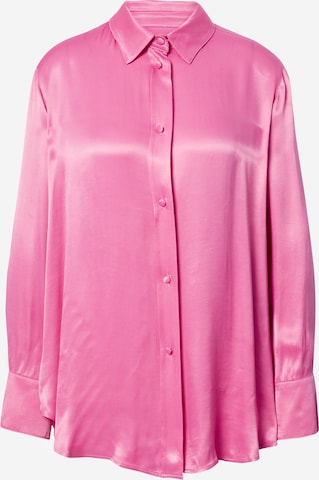 Warehouse - Blusa em rosa: frente