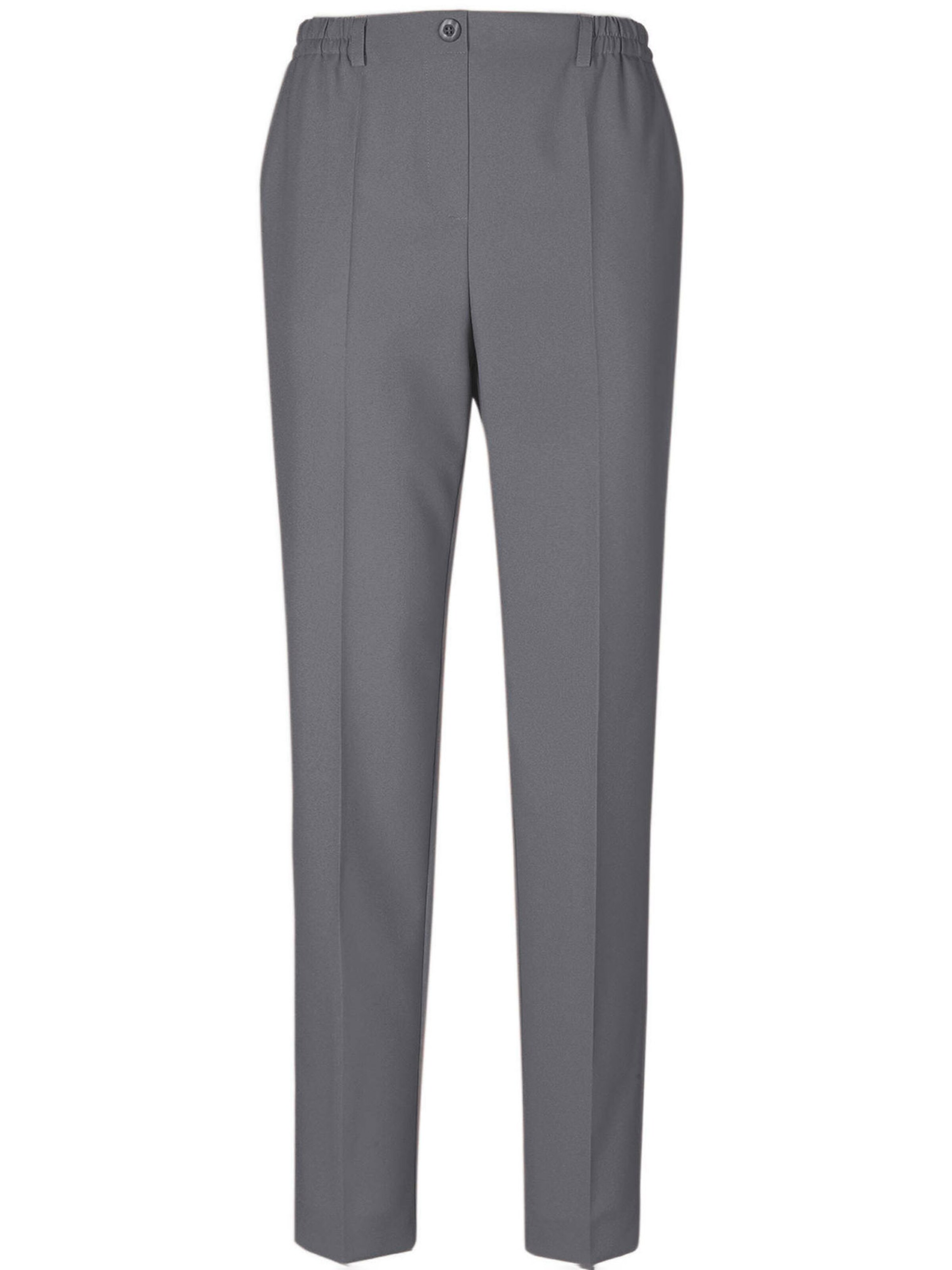 Regular Pantalon 'MARTHA' Goldner en gris : devant