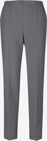 Pantalon à plis 'MARTHA' Goldner en gris : devant