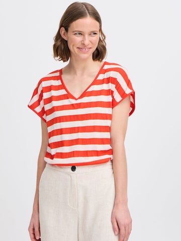 b.young - Camisa 'BYSANTO' em vermelho: frente