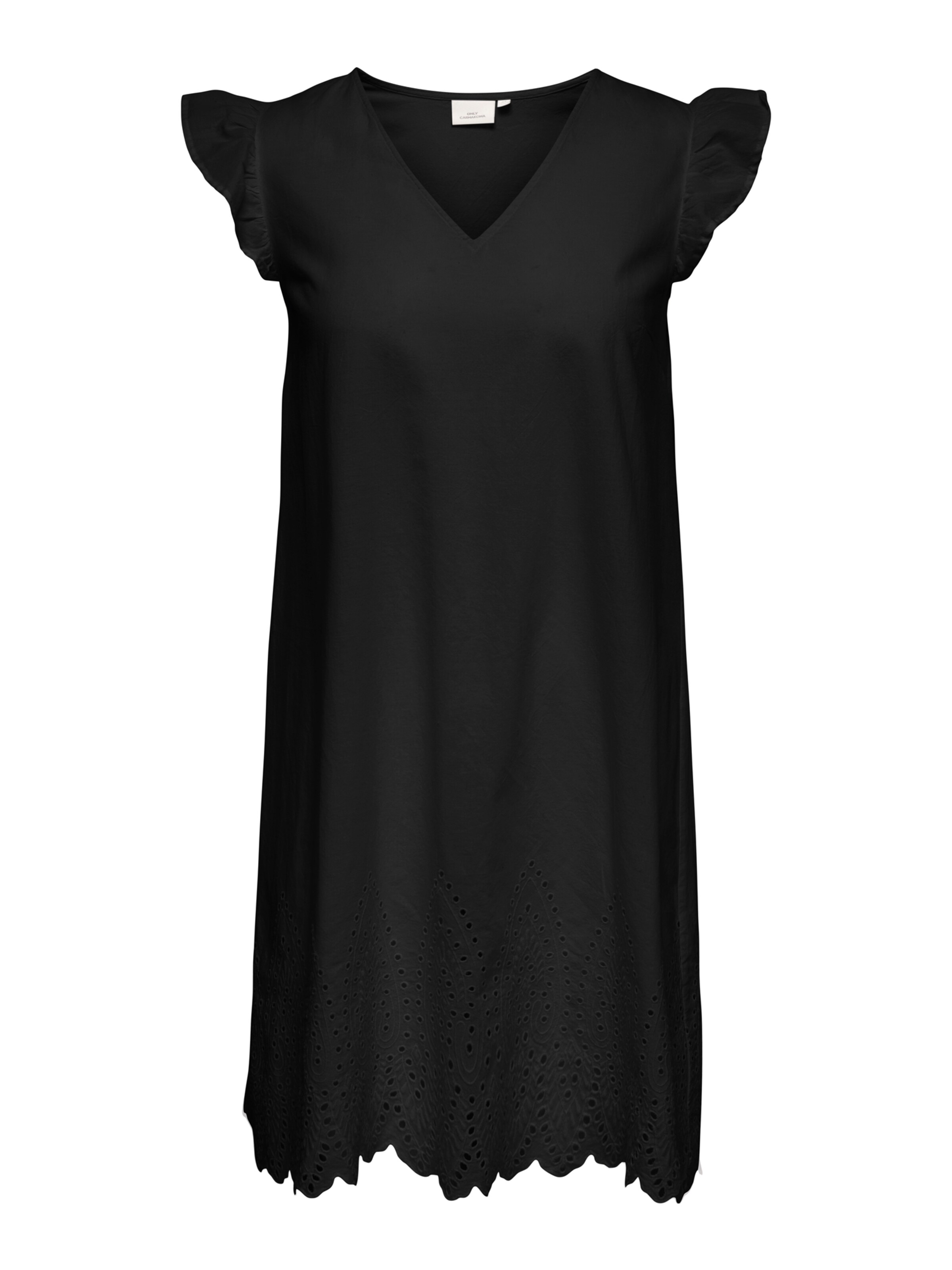 Robe 'CARTulum' ONLY Carmakoma en noir : devant