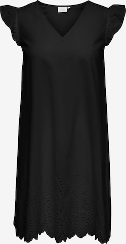 Robe 'CARTulum' ONLY Carmakoma en noir : devant