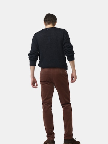Regular Pantalon chino 'Lupus' MMX Germany en marron