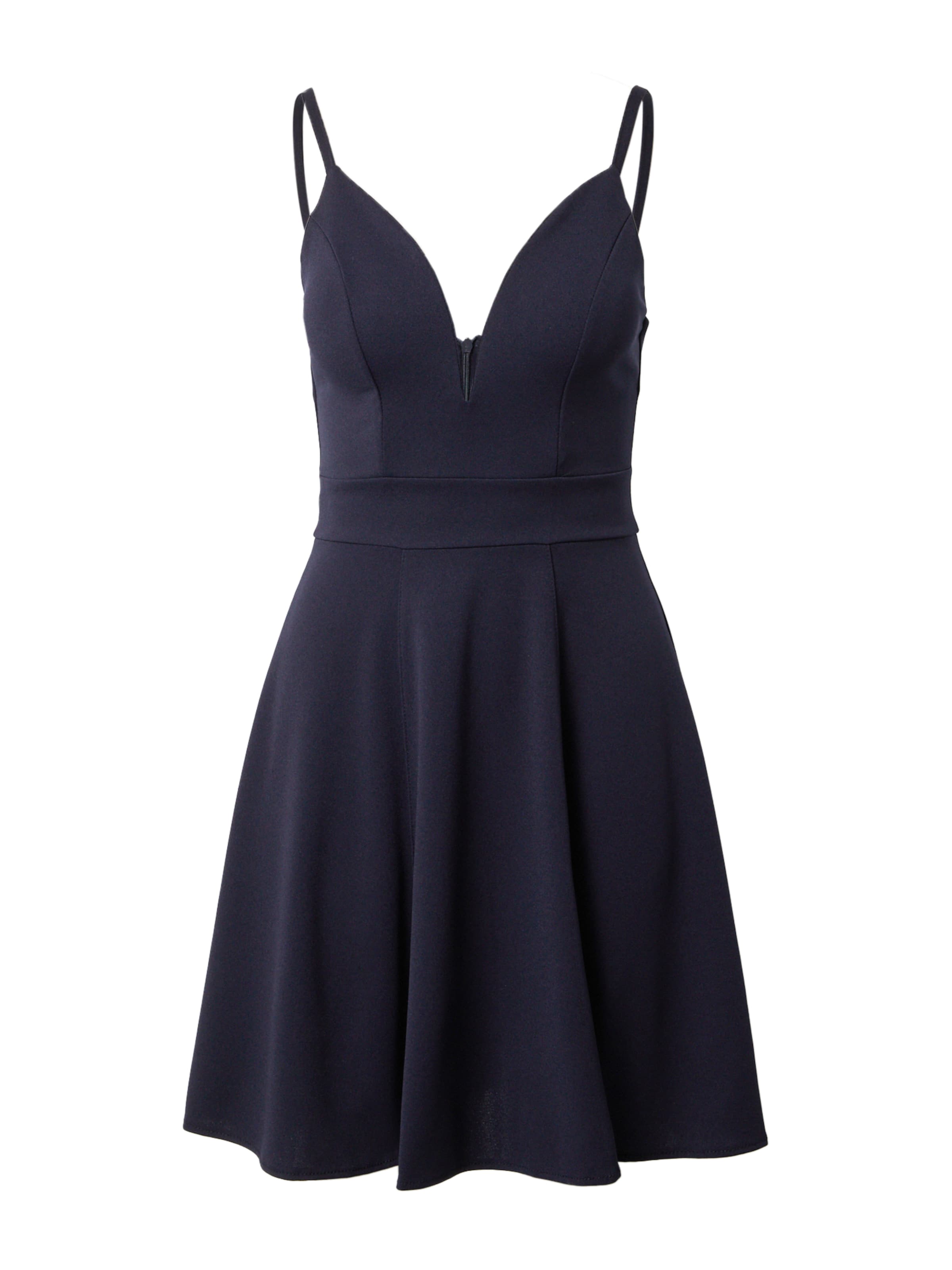 Robe 'VINCENT' WAL G. en bleu : devant