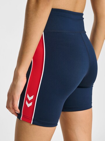 Hummel Slimfit Sportsbukser i blå