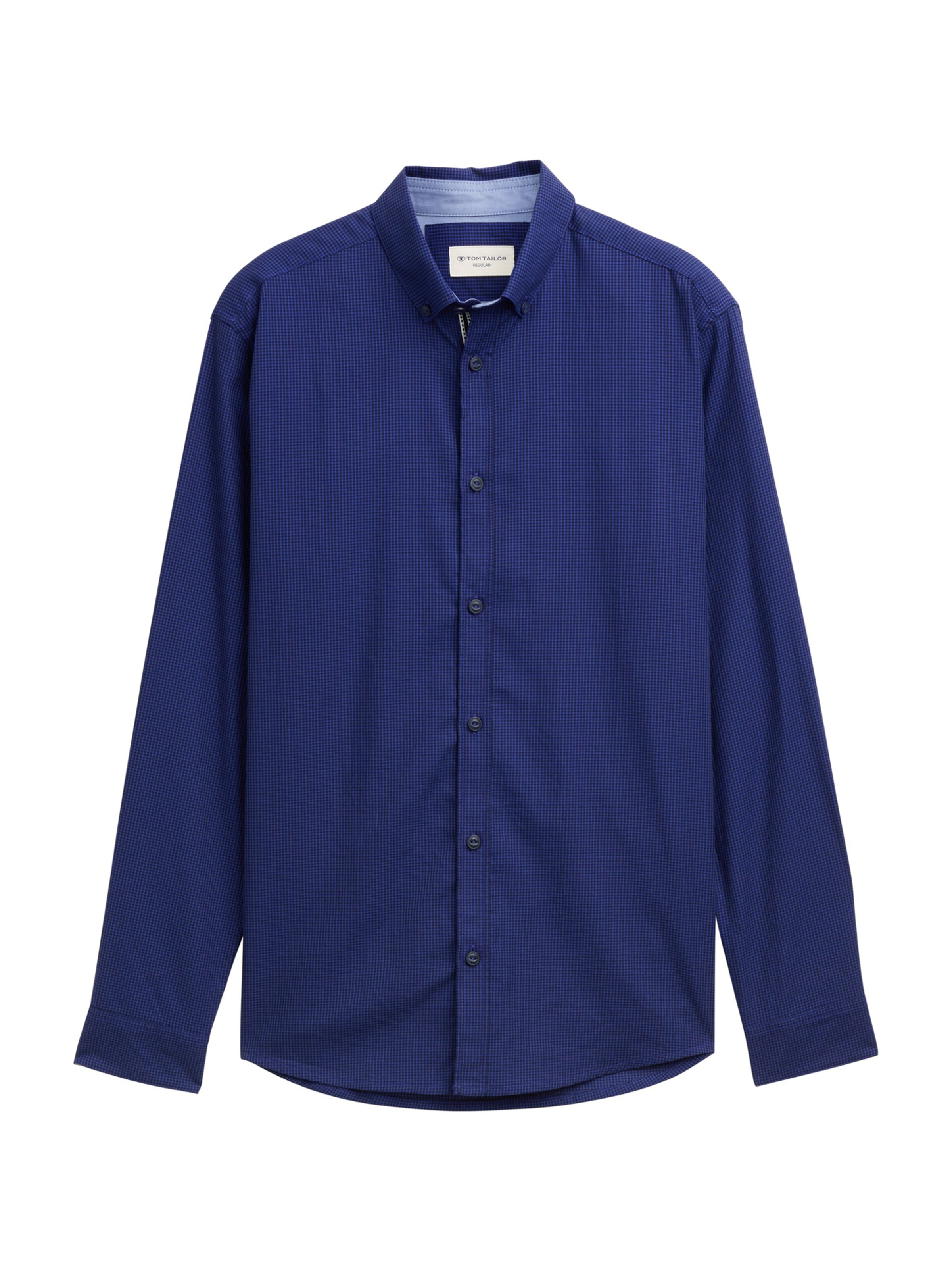 TOM TAILOR Πουκάμισο σε μπλε: μπροστά
