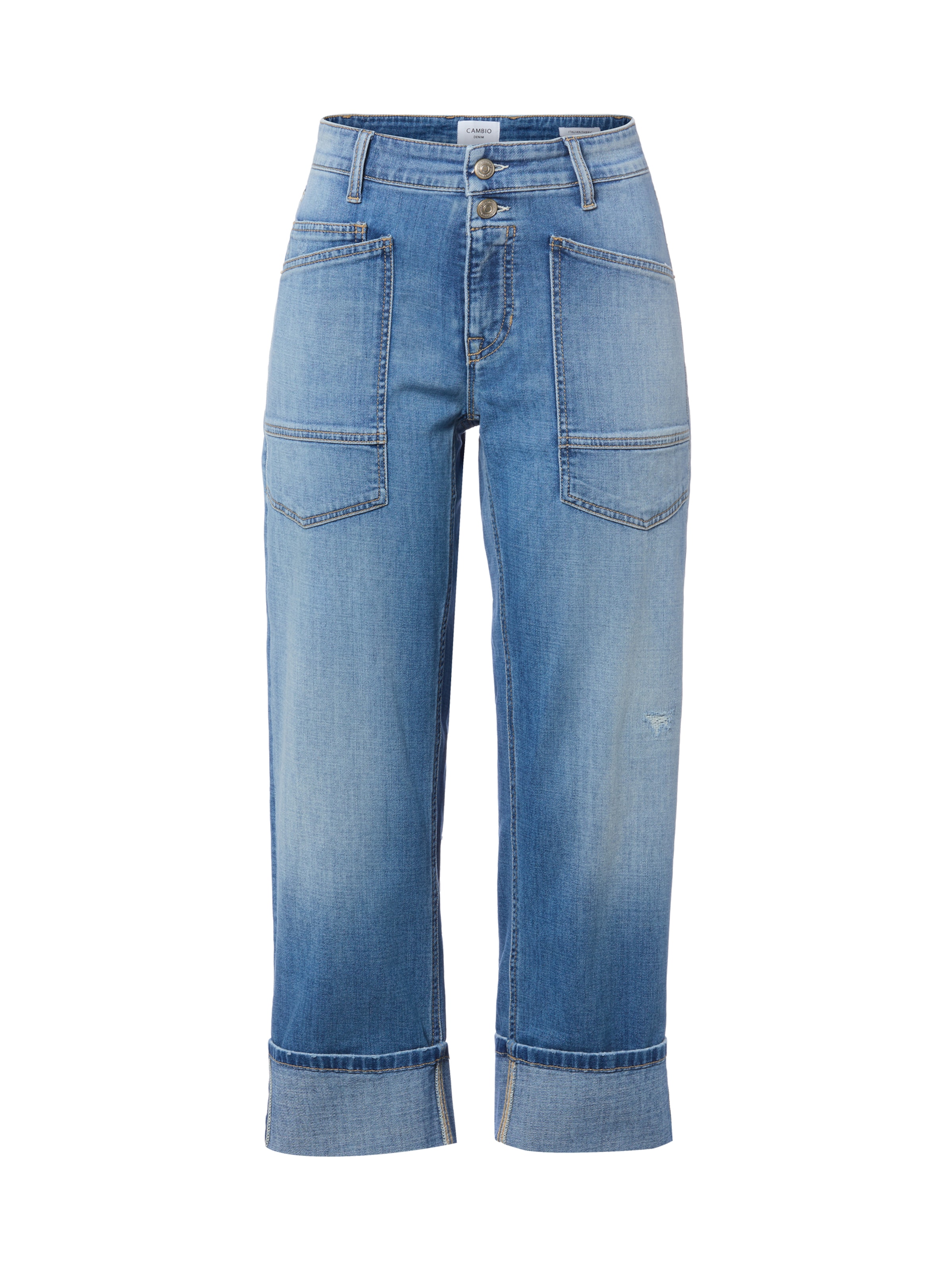 Cambio Regular Jeans 'Giuli' in Blau: Vorderseite